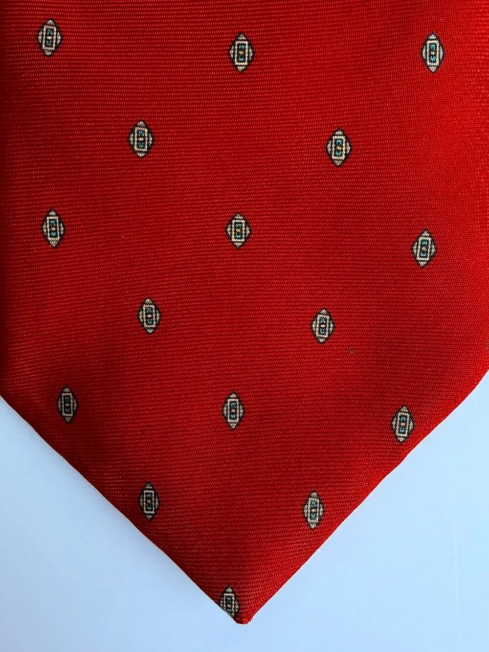 Lanvin Men's Red Necktie